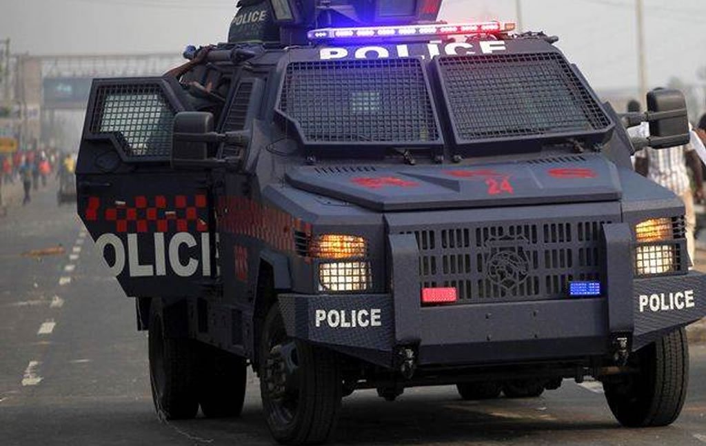 lagos police truck