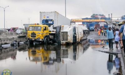 container truck in lagos