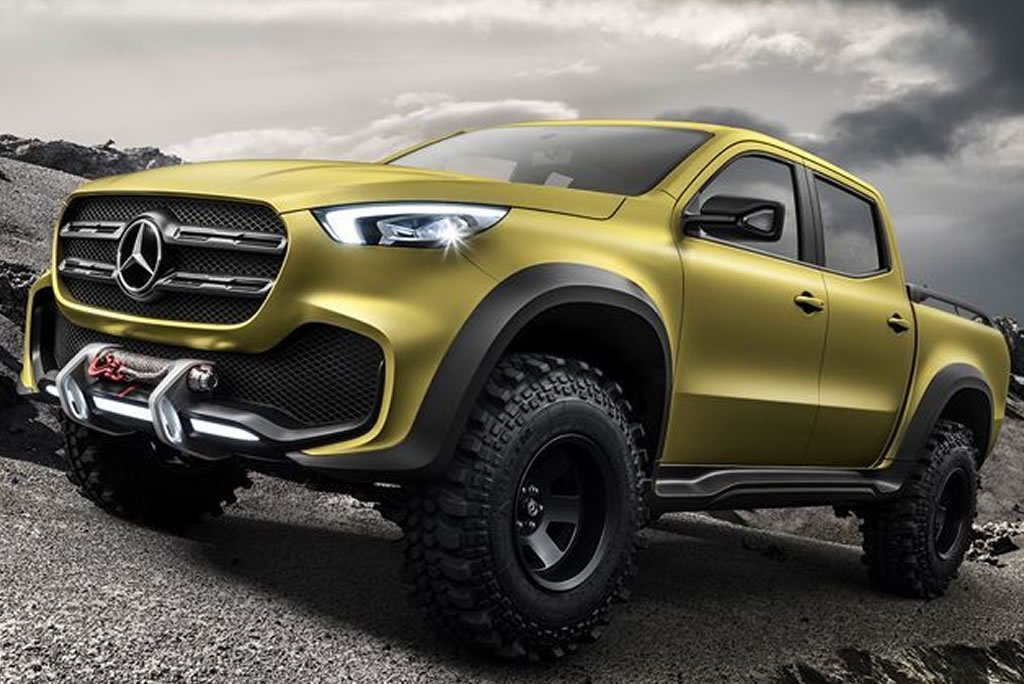 Mercedes Benz X class pickup