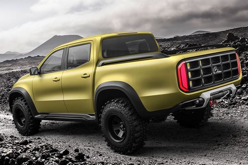 Mercedes Benz X class pickup