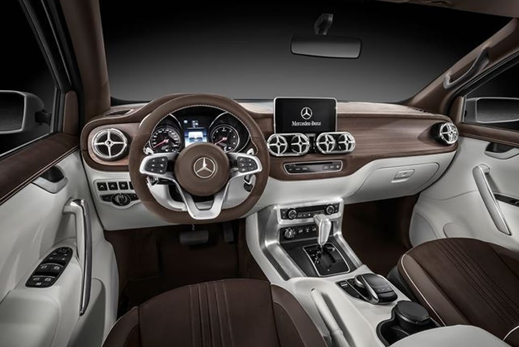 Mercedes Benz X class pickup