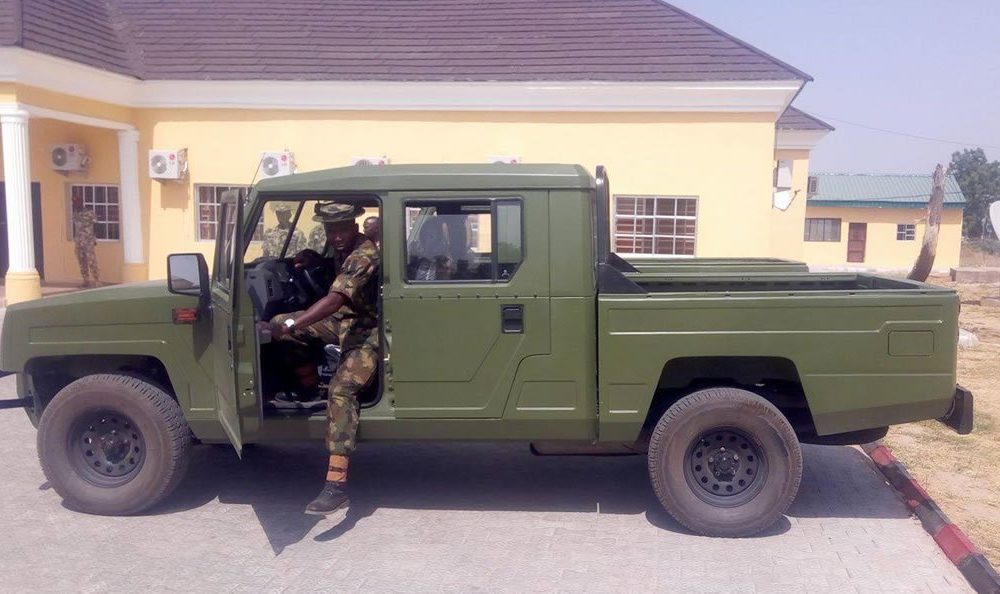 Innoson Motors Presents Ivm G12 To Nigerian Army Autojosh