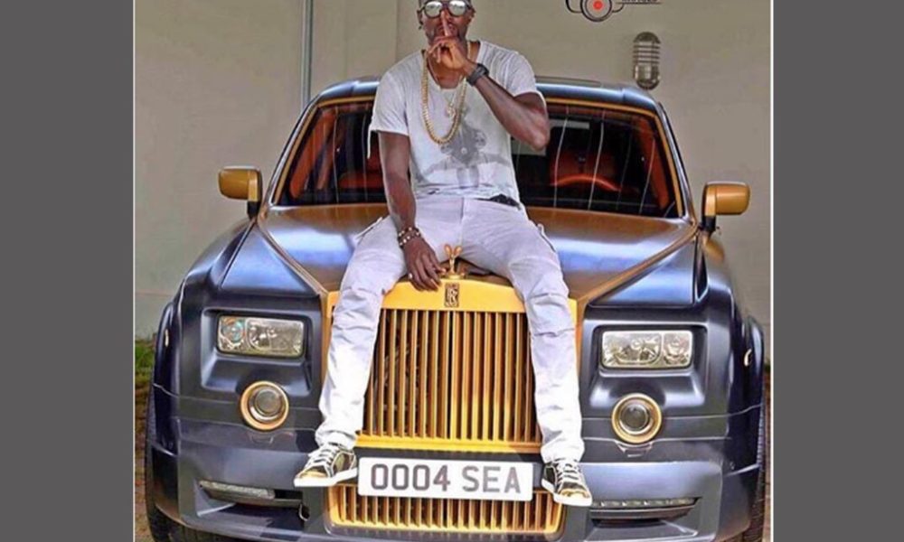 See Emmanuel Adebayor with his customized Rolls Royce Phantom - AUTOJOSH