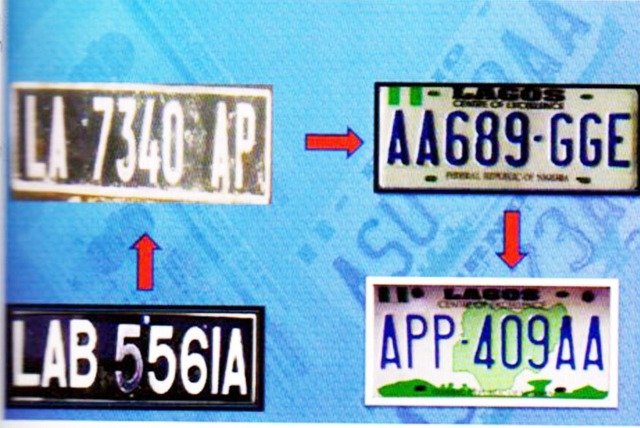 Nigeria Vehicle Plate Number