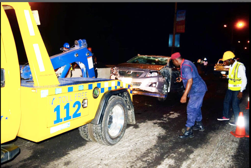 accident on 3rd mainland bridge