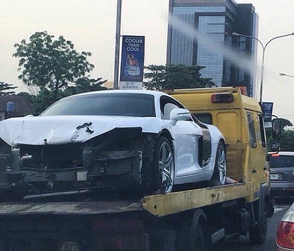 Davido's Audi R8