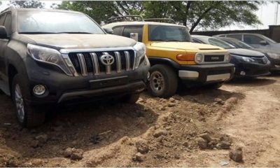 Vehicles Recovered By EFCC