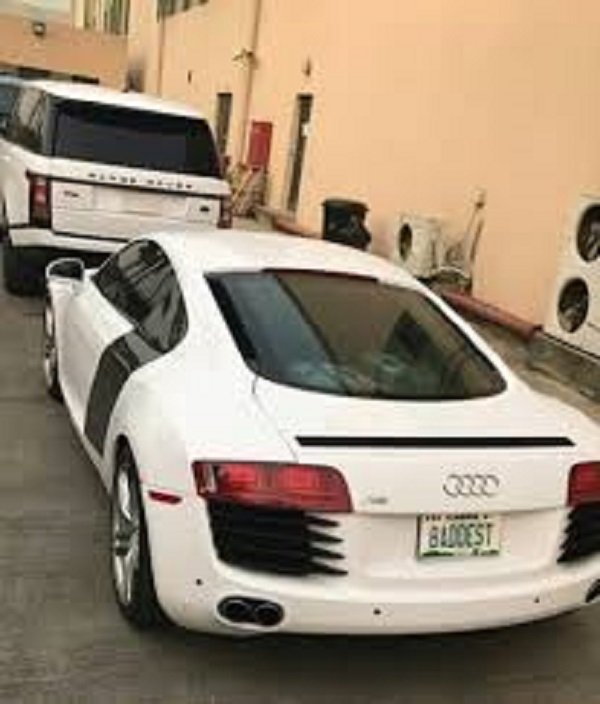 Davido's Audi R8