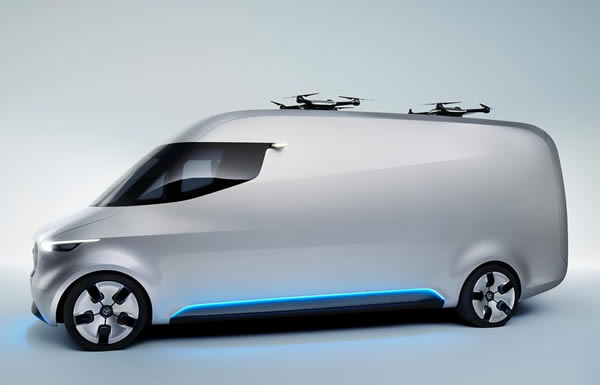 Mercedes-Benz Vision Van Concept Can't Get Sleekier Than This (Photos ...