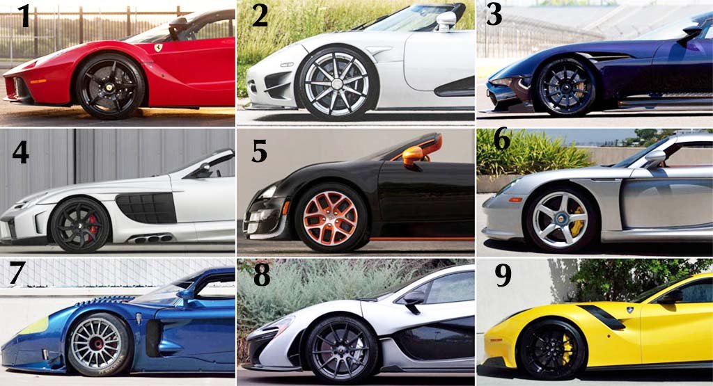 Free Airtime For You If You Can Name All These Sport Cars Photo Autojosh