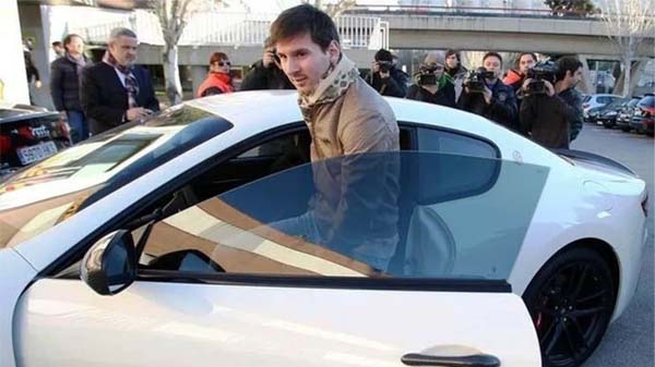 Lionel Messi has the most expensive collection of cars among athletes, including $36m from Ferrari, $4m from Pagani 