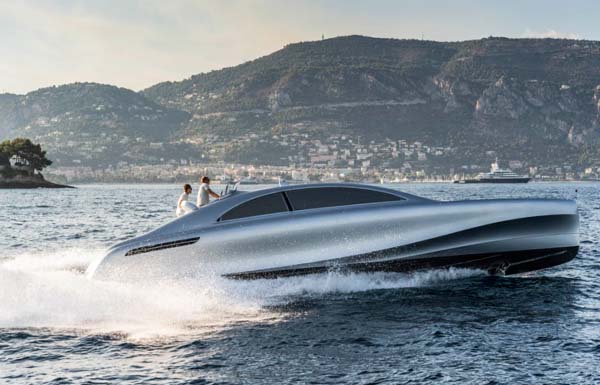 mercedes silver arrow yacht