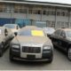 image of cars impounded for not paying the right customs duty