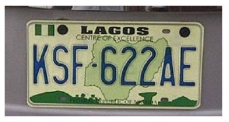 number plate categories nigeria