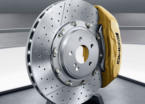 brake disc and calipers