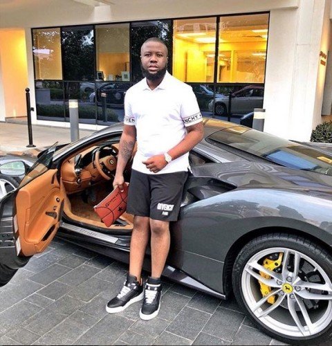 hushpuppi and his car