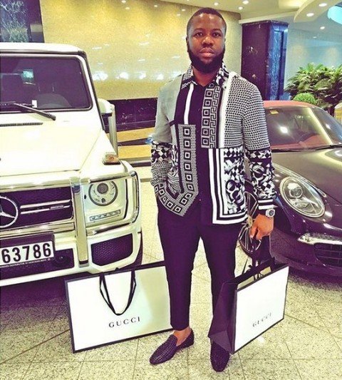 hushpuppi and his car