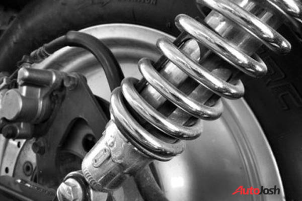 car shock absorber and spring