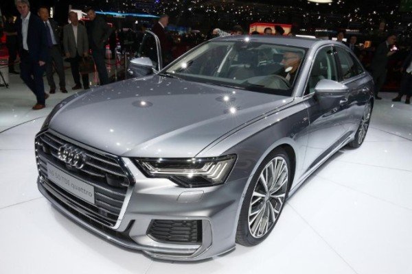 New Audi A6 front view