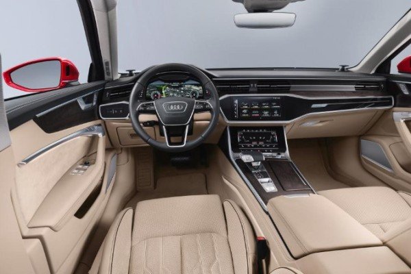 New Audi A6 interior