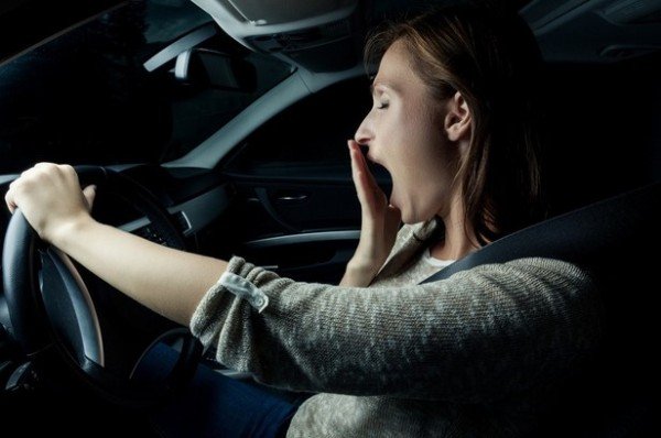 night driving stress