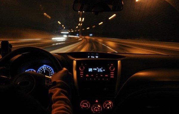 night driving dashboard