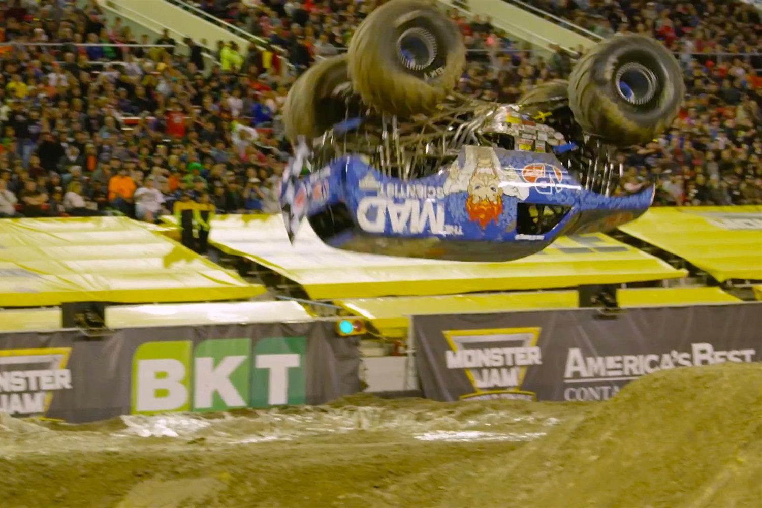 Watch The World's First Ever Monster Truck Front Flip At The