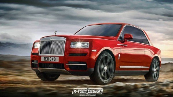 Rolls Royce cullinan coupe