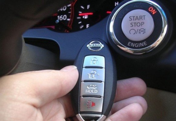 car with keyless entry 