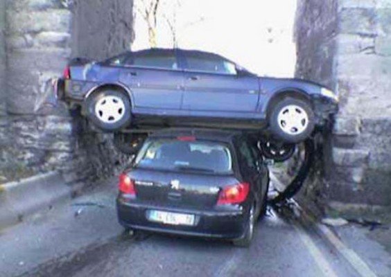 confusing car accident