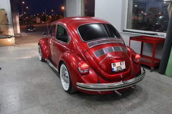modified Volkswagen Beetle 