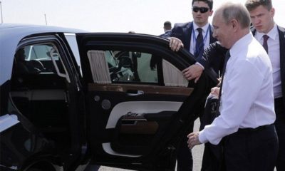 Did You Know Putin's Aurus Limo Will Keep Him Safe When Submerged In Water? - autojosh