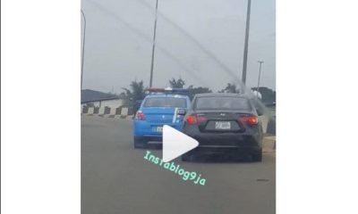 lady and frsc road rage