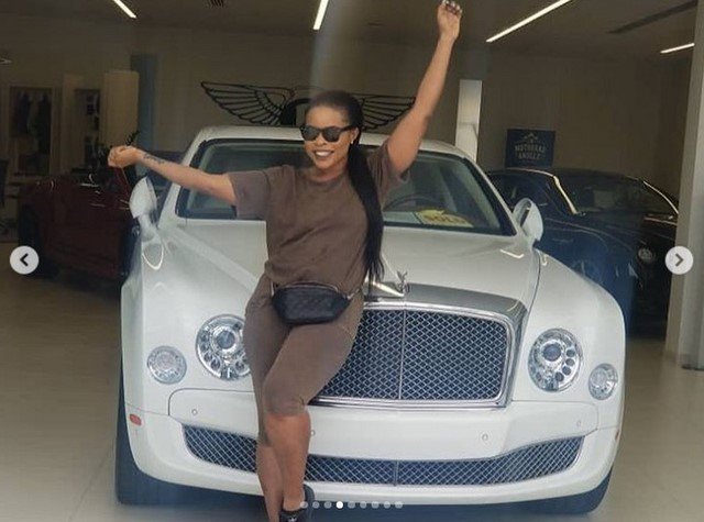 linda ikeji bentley mulsanne