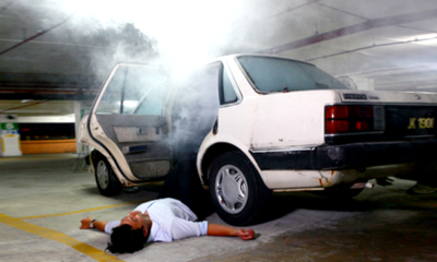 carbon monoxide poisoning in car