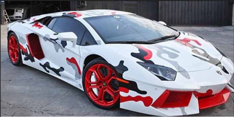 Chris Brown: 6 Bizarre Paint Jobs That He Did On His Cars (PHOTOS ...