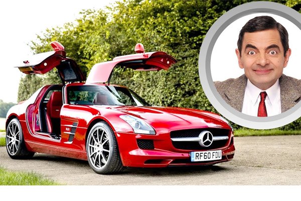 rowan atkinson cars collection