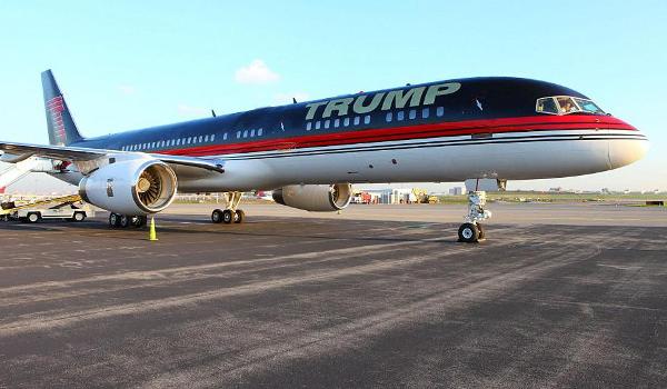 Donald Trump's private jet