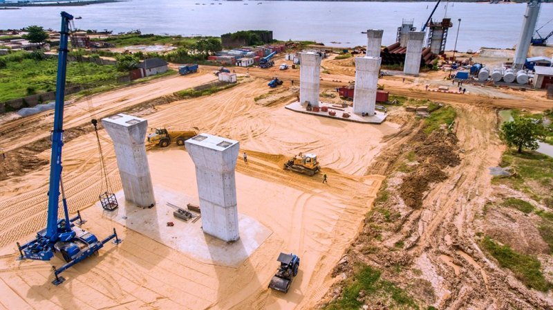 construction second niger bridge