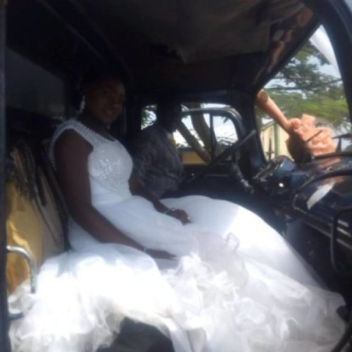truck driver wedding 