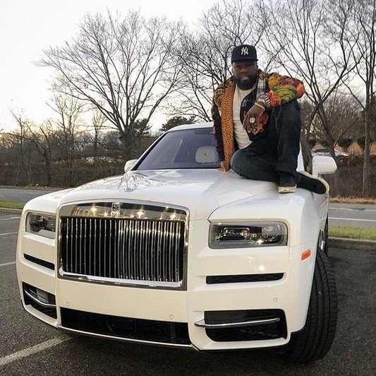 50 Cent gifts himself a RollsRoyce for 43rd birthday