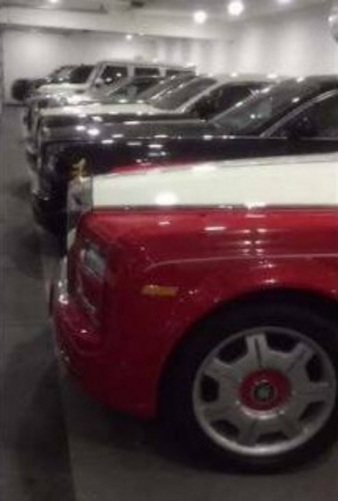 Inside Sir Olu Okeowo S 2b Luxurious Garage That Includes Rolls