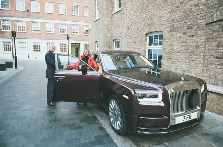 Dj Cuppy Rolls Royce 