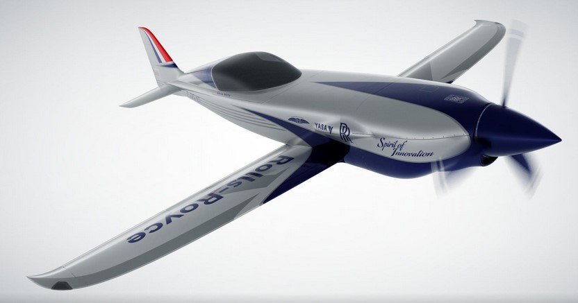 rolls royce all electric plane 