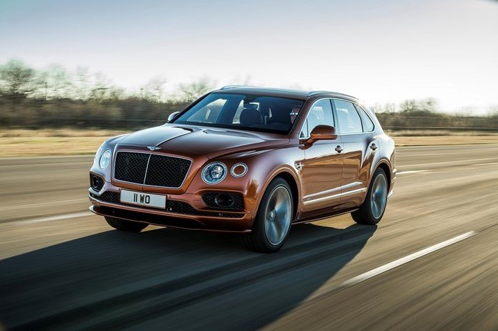 bentley bentayga fastest SUV