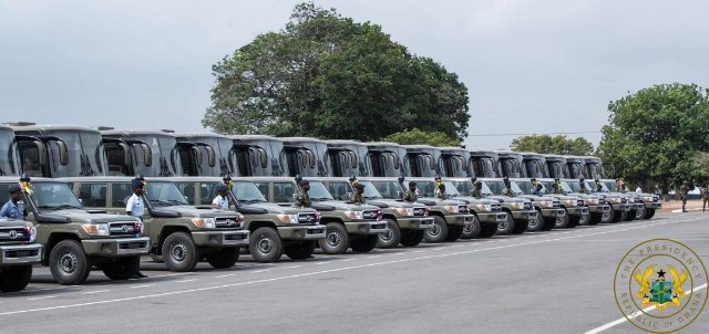 ghana armed forces  vehicles
