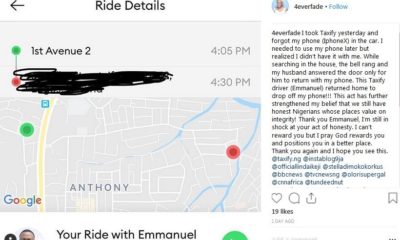 taxify driver reeturns iphoneX