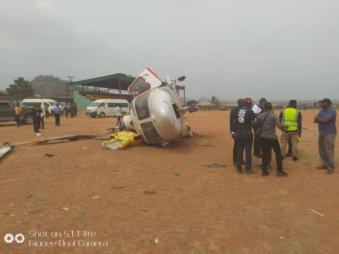 osinbajo chopper crash site