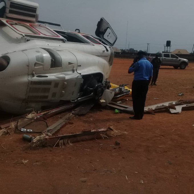 vp osinbajo chopper crash land