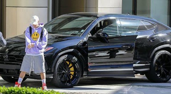 Canadian Singer Justin Bieber Rolls Up In His ₦180m Lamborghini Urus  SuperSUV - AUTOJOSH